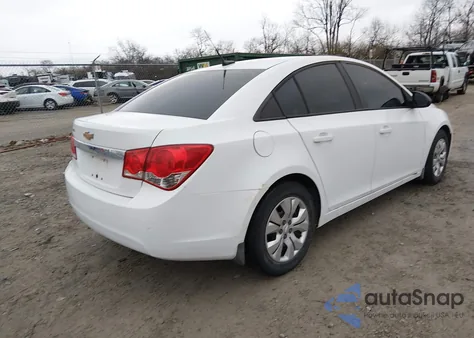 2013 Chevrolet Cruze Ls Auto z USA, uszkodzony, nr VIN 1G1PA5SH4D7296772